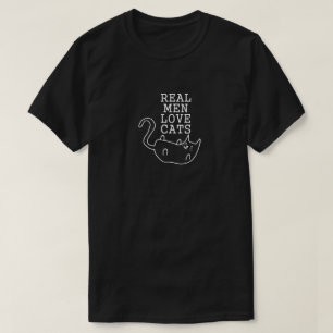 CAMISETA GATOS REALES DEL AMOR DE LOS HOMBRES