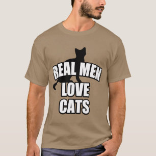 CAMISETA GATOS REALES DEL AMOR DE LOS HOMBRES