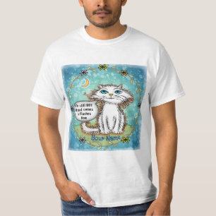Camiseta Gatos Scraggles con sofocos