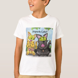 Camiseta Gatos Sharedy - Silly y Tig