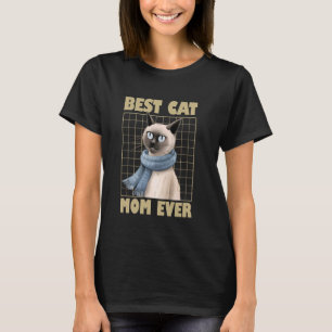 Camiseta Gatos siameses mejor CAT MM jamás propietarios de