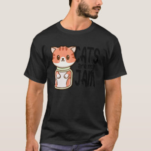 Camiseta Gatos Son Mi Mermelada Dueña de Gato  Entrenamient