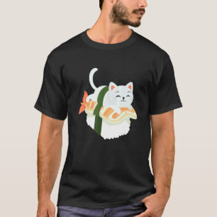 Camiseta Gatos Sushi Para Todos Gato 1