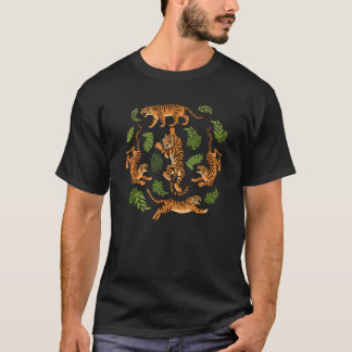 Camiseta Gatos Tigres Grandes Merch Gato Bailarín Gráfico d