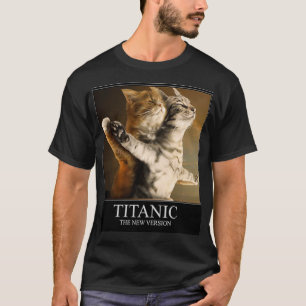 Camiseta Gatos titanicos Esencial TShirt