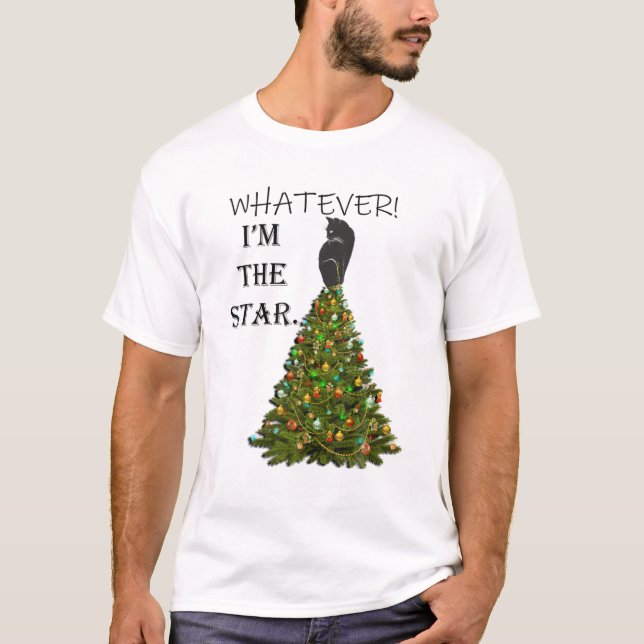 Camiseta Gatos traviesos lo que sea, soy la familia Star Fu (Anverso)