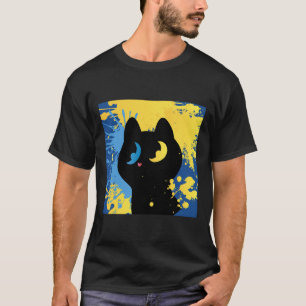Camiseta Gatos Ucranianos Ucrania Bandera de Ucrania Amante