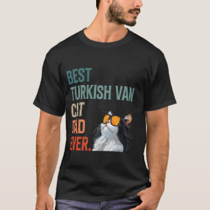 Camiseta Gatos Van Turcos EL MEJOR PADRE DE GATO VAN TURCO