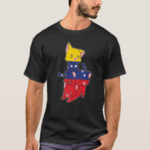 Camiseta Gatos Venezuela Venezolanos Venezuela