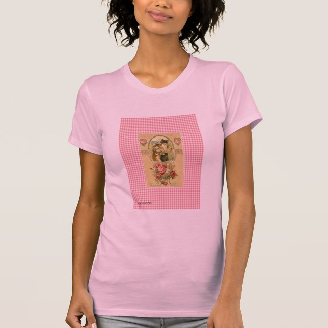Camiseta Gatos vintage (Anverso)