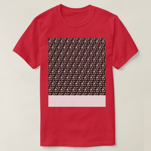 Camiseta Gatos y cosas de Halloween (Diseño del anverso)