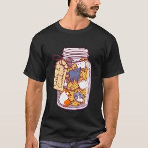 Camiseta Gatos Y Galletas Gato Divertido Para Hombres Mujer