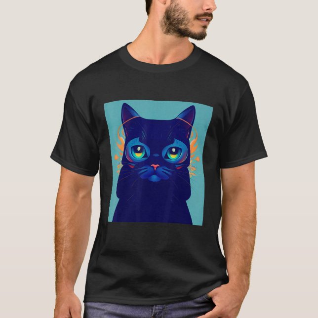Camiseta Gatos y Gatitos Geniales (Anverso)