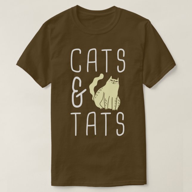 Camiseta Gatos Y Gatos (Diseño del anverso)