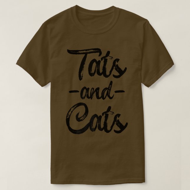 Camiseta Gatos Y Gatos  (Diseño del anverso)