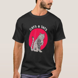 Camiseta Gatos Y Gatos De Ata A Los Gatos A