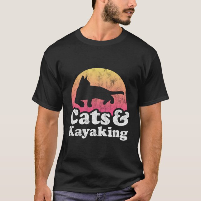 Camiseta Gatos Y Kayak (Anverso)