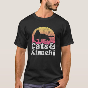 Camiseta Gatos y Kimchi, gatos y Kimchi T