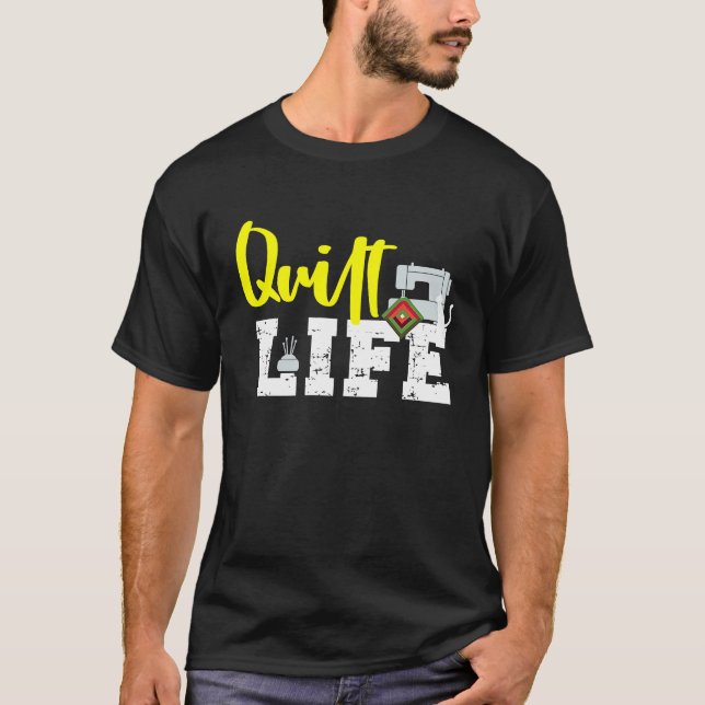 Camiseta Gatos y la Colcha Vida para Celebrar Bloc de Patch (Anverso)