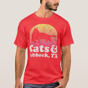 Camiseta Gatos y lubbock, gatos y consejos de los hombres o