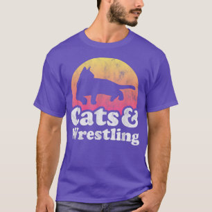 Camiseta Gatos y luchas contra gatos y luchas de hombres o 