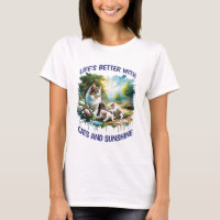 Gatos Y Mujeres Sunshine Blancas