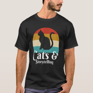 Camiseta Gatos y narrador de cuentos