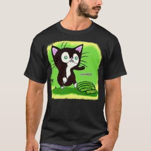 Camiseta Gatos y pepinos