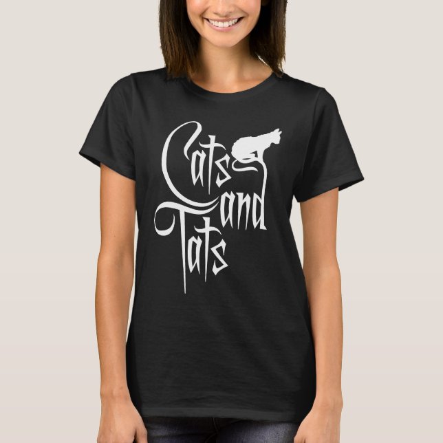 Camiseta Gatos y Tats 1 (Anverso)