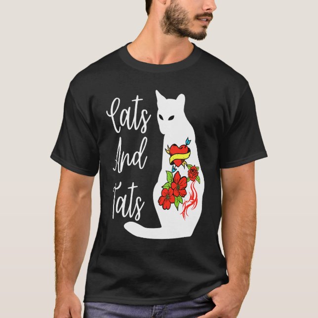 Camiseta Gatos y Tats  3 (Anverso)