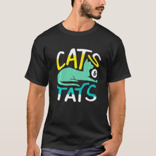 Camiseta Gatos y Tats artista del tatuaje Gato gatito tatua