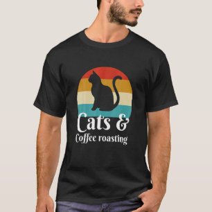 Camiseta Gatos y tostado de café