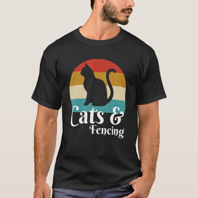 Camiseta Gatos y vallas (Anverso)