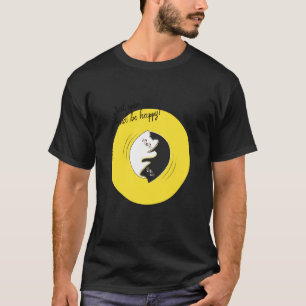 Camiseta Gatos Yin Yang Solo Gira Y Sé Feliz! Qi Gong & Yo