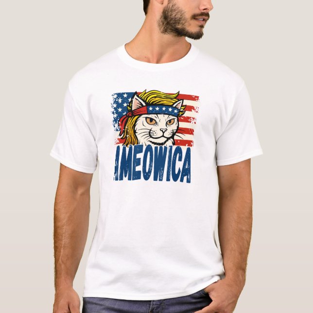 Camiseta Gatowamérica Gata (Anverso)