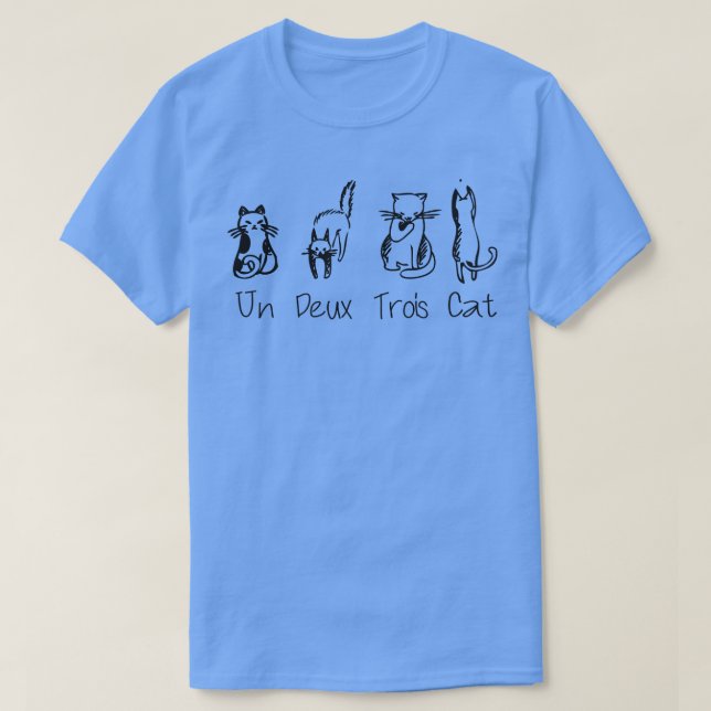 Camiseta Gats Un Deux Trois (Diseño del anverso)