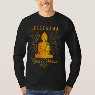 Camiseta Gautama Buda Meditación Cita Yoga Zen Buddhis