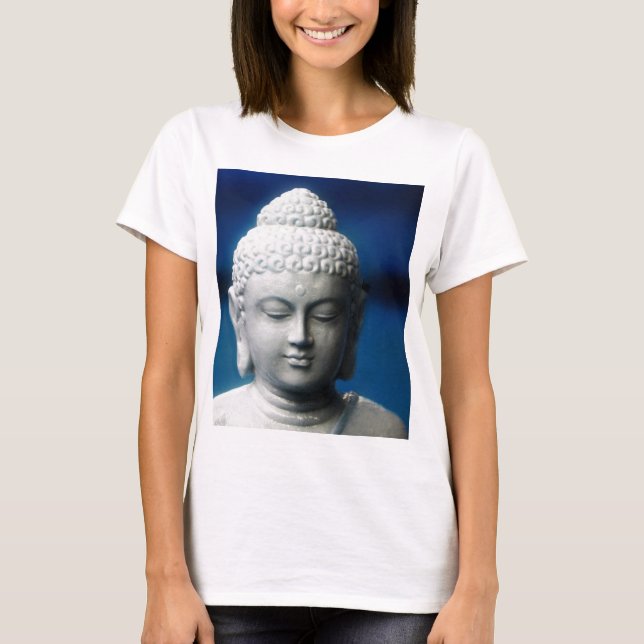 Camiseta Gautama Buddha iluminada una (Anverso)