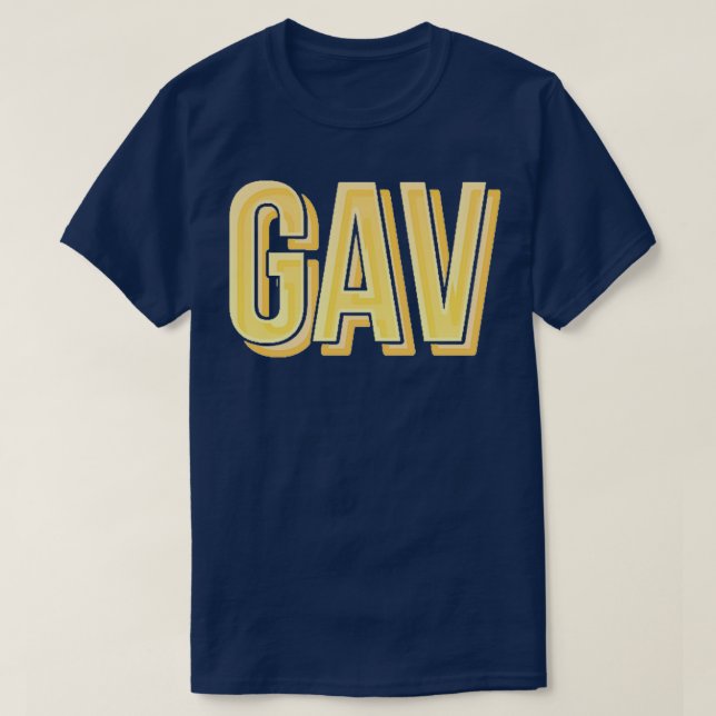 CAMISETA GAV (Diseño del anverso)
