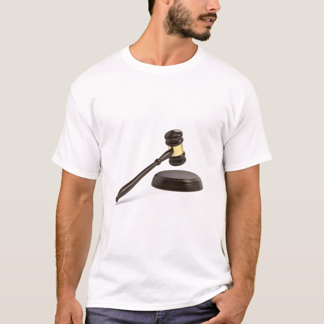 Camiseta Gavel de madera (Anverso)