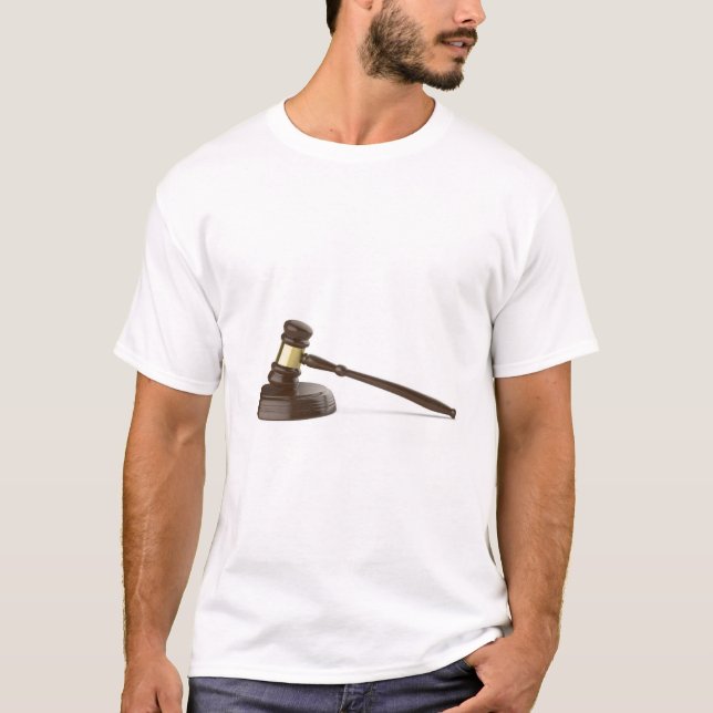 Camiseta Gavel de madera (Anverso)