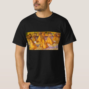Camiseta Gavillas de Trigo por Vincent van Gogh