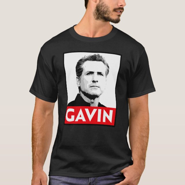 Camiseta Gavin Newsom (Anverso)