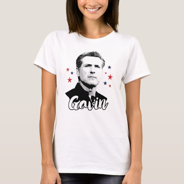 Camiseta Gavin Newsom (Anverso)