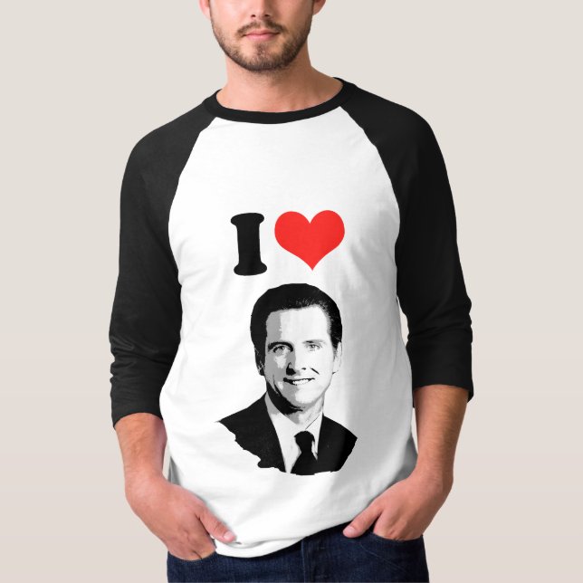 Camiseta Gavin Newsom (Anverso)