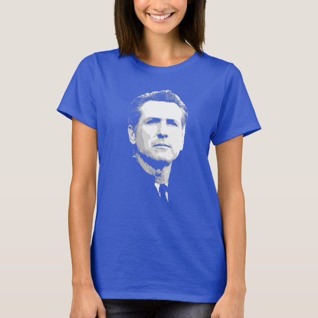 Camiseta Gavin Newsom (Anverso)
