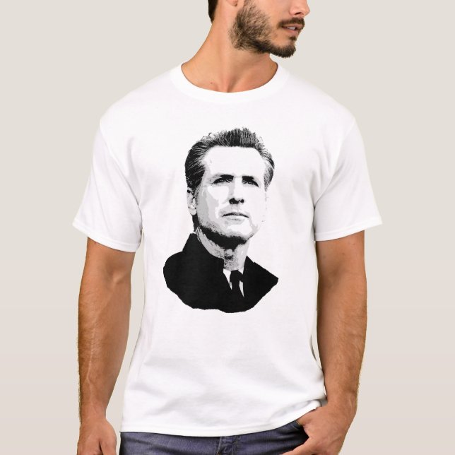 Camiseta Gavin Newsom (Anverso)