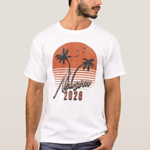Camiseta Gavin Newsom 2028 Para Presidente Palm Tree Sunset