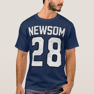 Camiseta Gavin Newsom 2028 Presidente Número 28