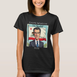 Camiseta Gavin Newsom para el presidente 2028